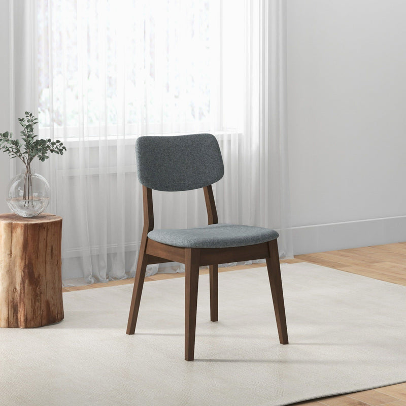 Carlos - Solid Back Side Chair (Set of 2)