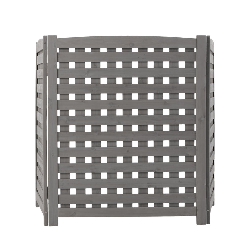 3 Panel Outdoor Air Conditioner Fence Screen
