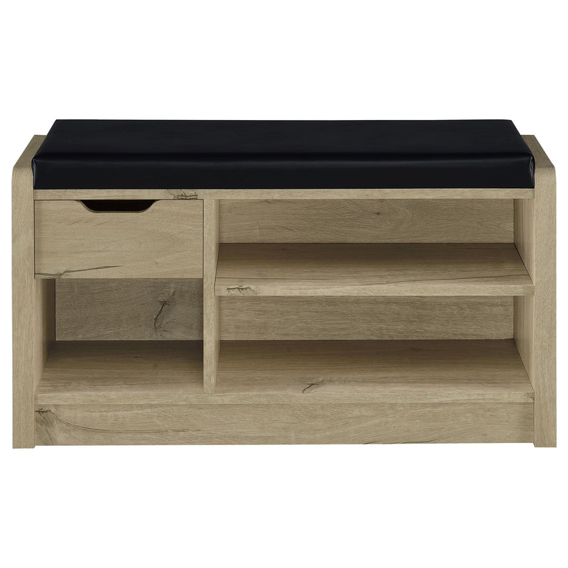 Astor - Open Shelf Storage Bench