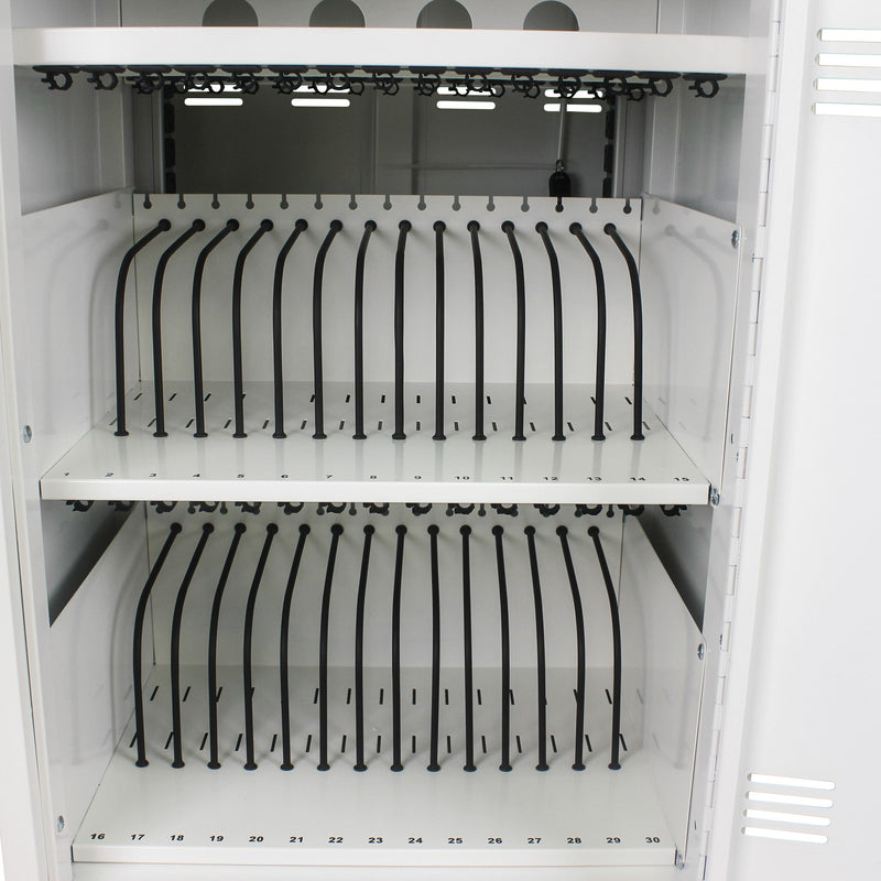 Mobile Charging Cart Station For book, Tablet And Laptop Computer With Power Strip Included