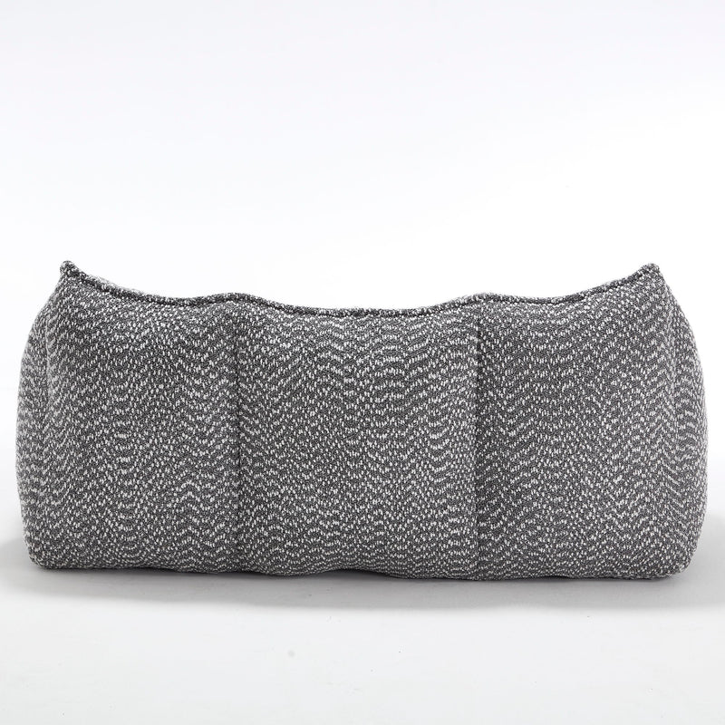 Comfortable Dual Beanbag Chair With High Resilience Foam Core For 2 People