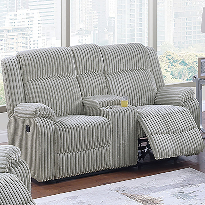 Modern Living Room Set With Pillow Arms