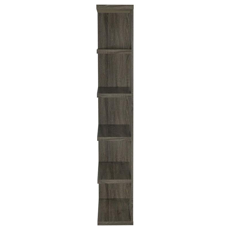 5 Shelf Bookcase - Gray
