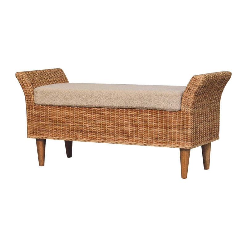 Riviera - Woven Bench - Oak