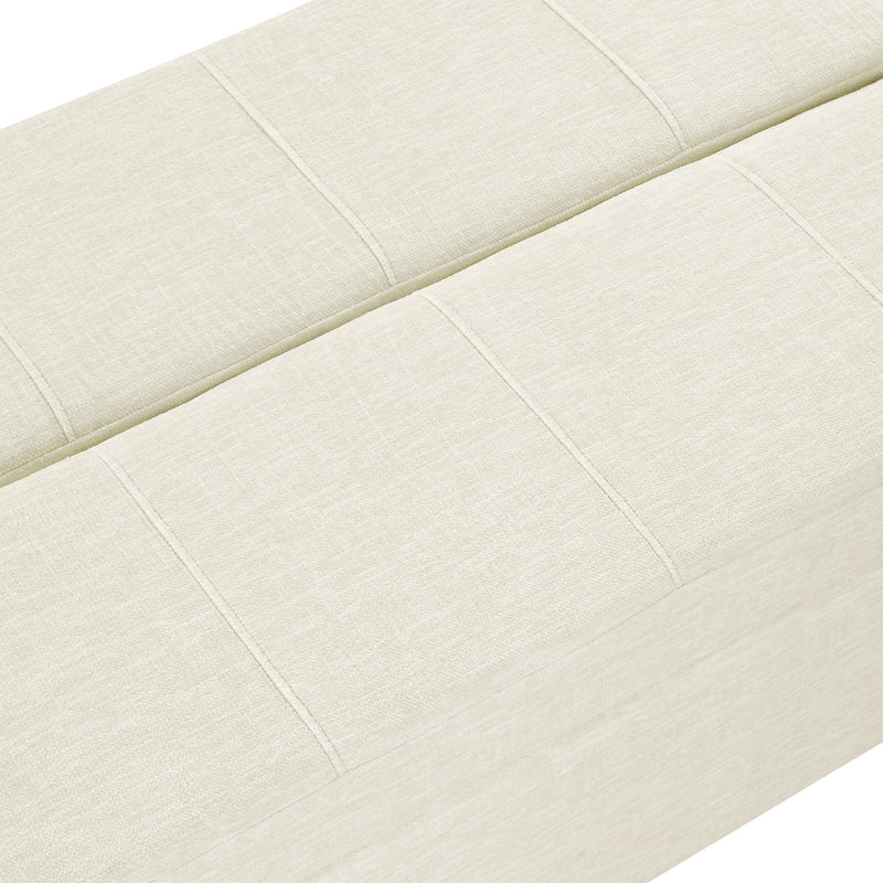 Twin Size Folding Ottoman Sleeper Bed With Mattress Convertible Guest Bed