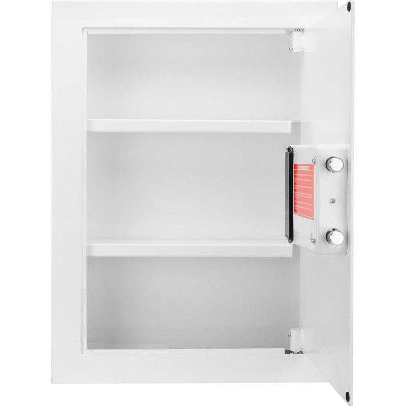Biometric Wall Safe - White