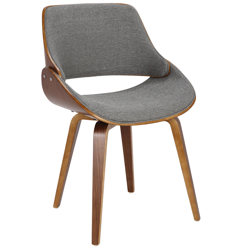 Fabrizzi - Mid-Century Modern Dining / Chair (Set of 2) - Gray