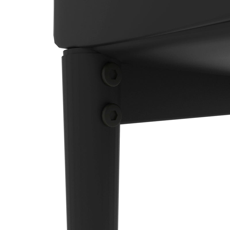 Modern Dining Chair With Diamond Design