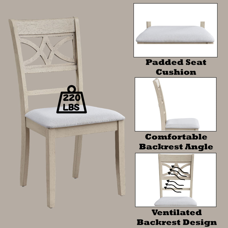 Ferris - Side Chair (Set of 2) - Antique White