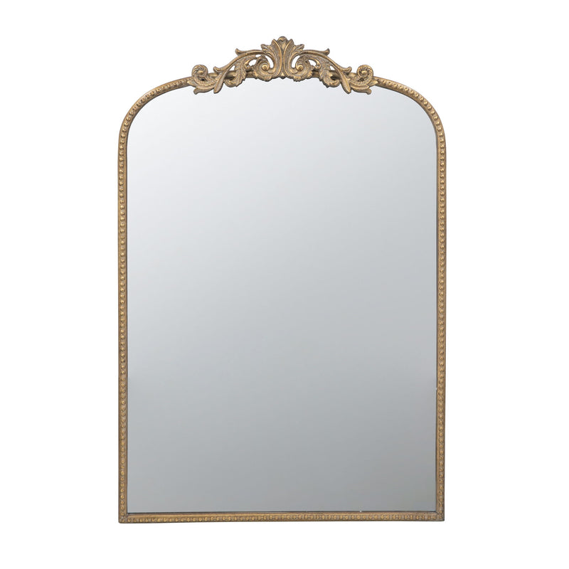 Arch Mirror, Baroque Inspired Wall Decor For Bathroom, Bedroom, Living Room