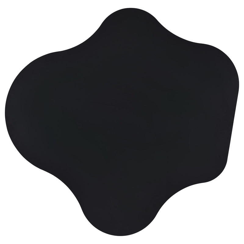 Fresno - Curved Cloud Shaped Bistro Bar Table Bar Table - Black