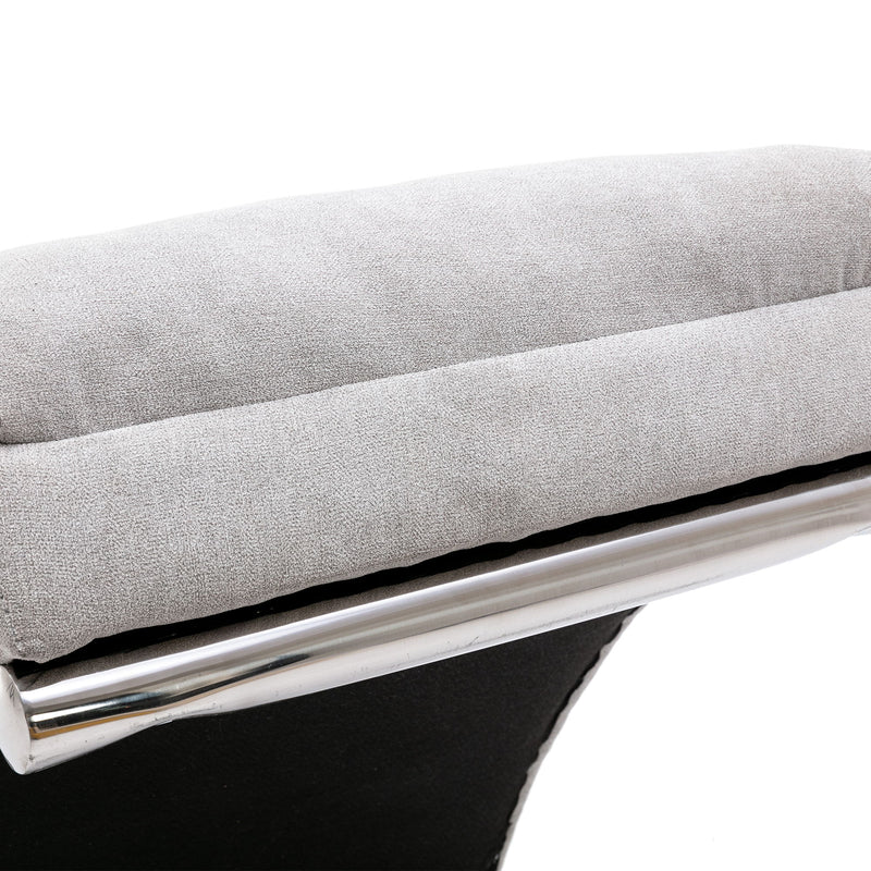 Massage Chaise Lounge Indoor With Remote Control, Ergonomic Electric Massage Lounger