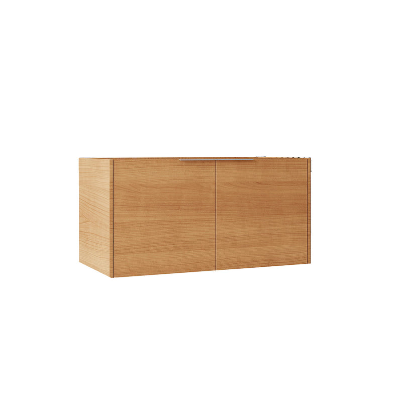 Floating Bathroom Vanity Cabinet & Soft Close Double Doors, Spacious Interior Storage, Wall Mounted, Cabinet Only