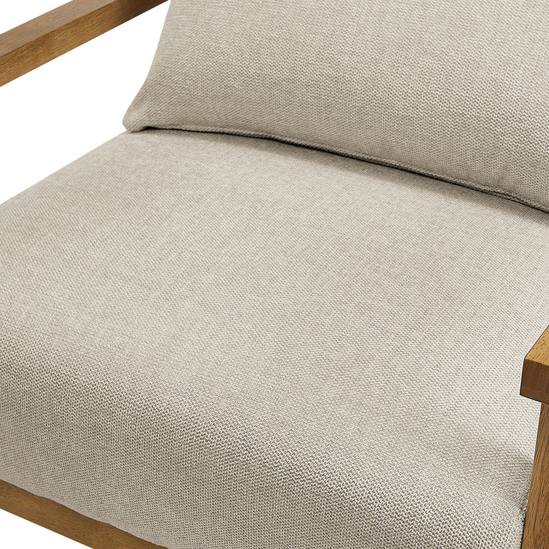 Reagan - Arm Accent Chair With Lumbar Pillow