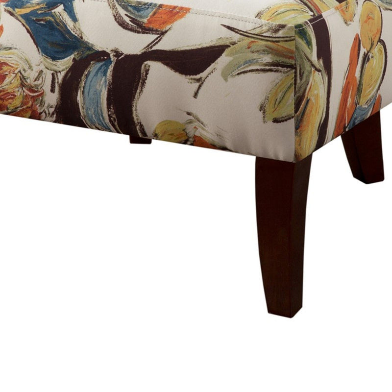Erika - Accent Chair With Printed Upholstery - Multi