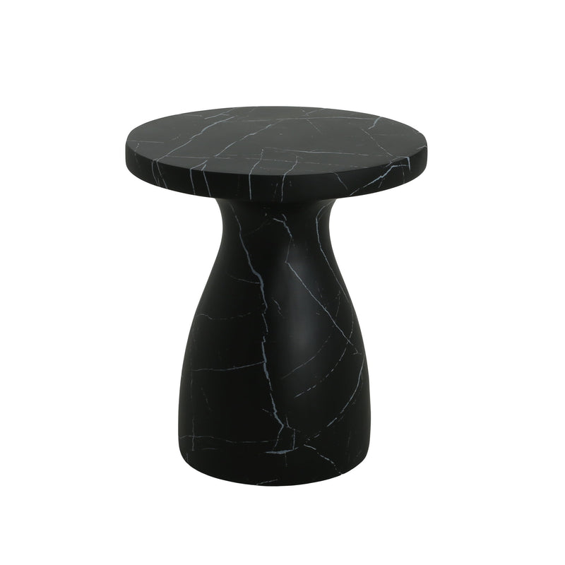 Outdoor / Indoor Travertine Side Table Lightweight