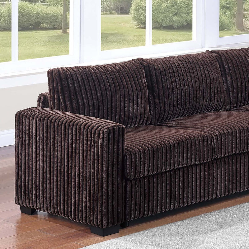 L-Shaped Sectional Set For Living Room
