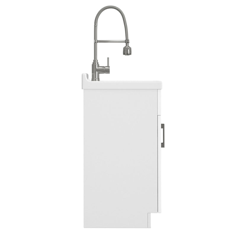 Hennessy - Deluxe Laundry Utility Sink And Cabinet