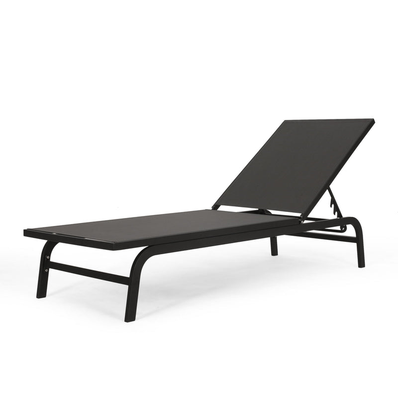 Finn - Contemporary Chaise Lounge For Outdoor Relaxation