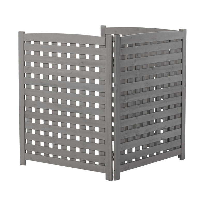 3 Panel Outdoor Air Conditioner Fence Screen