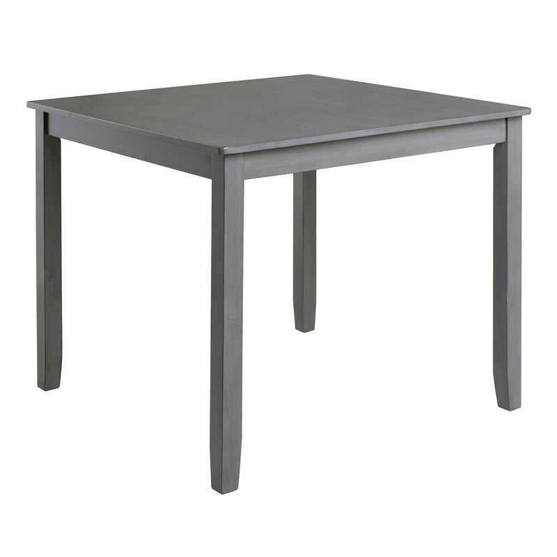5 Piece Dining Table Set With 4 Chairs For Kitchen - Gray