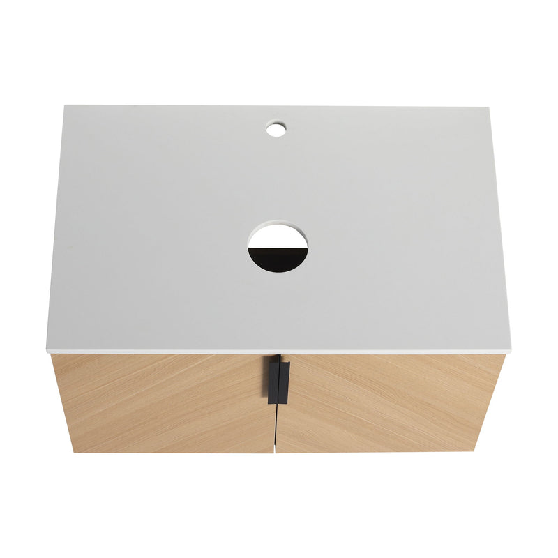 Wall Mounted Design Bathroom Vanity & Art Sink