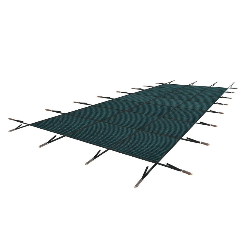 Swimming Pool Safety Cover - Dark Green