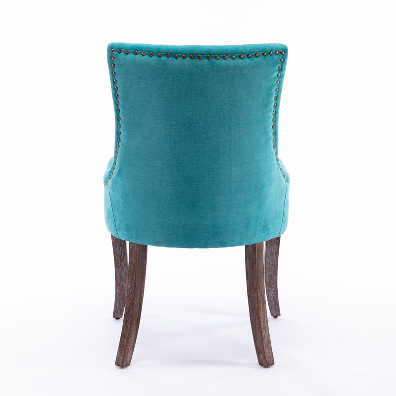 Ultra - Side Dining Chair, Nail Head (Set of 2)