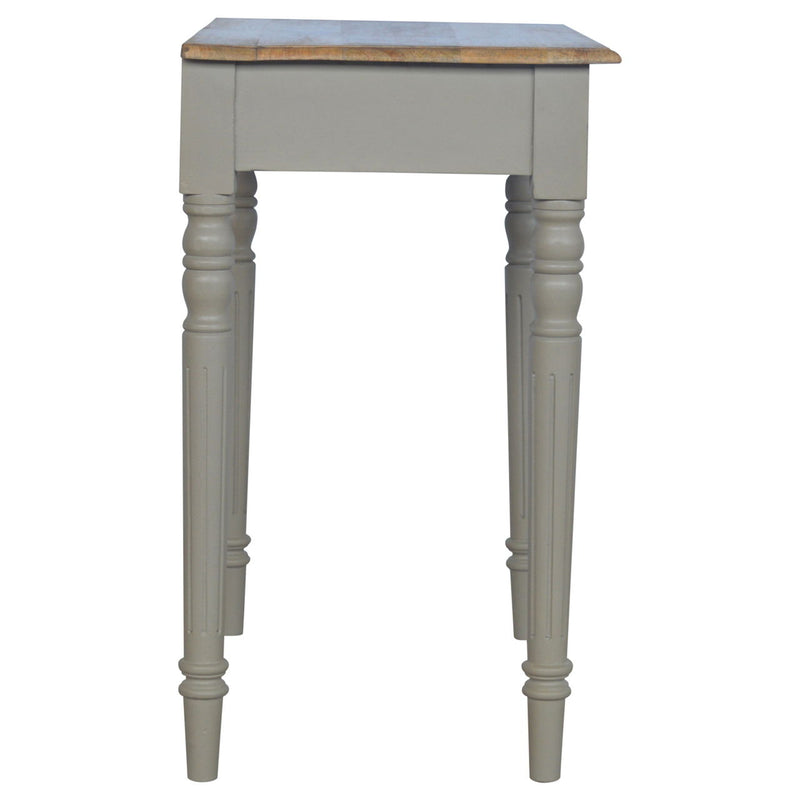 Hand Painted Writing Desk - Brown