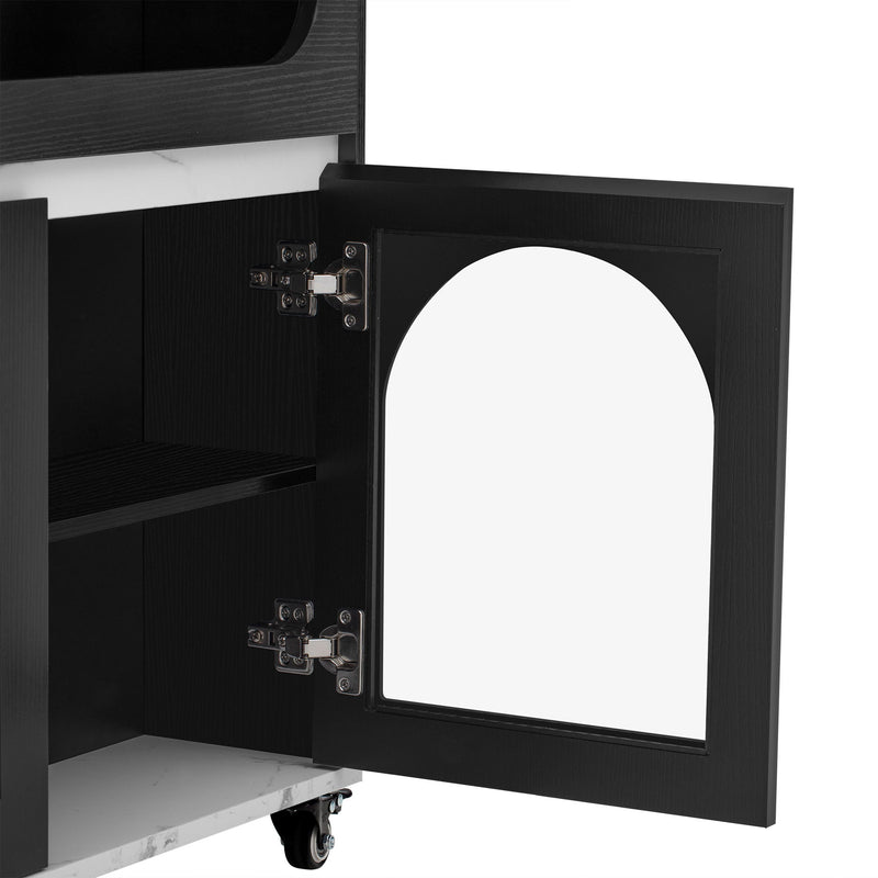 Extendable Dining Table With Folding Top, Rolling Kitchen Island With Drawers And Power Outlet