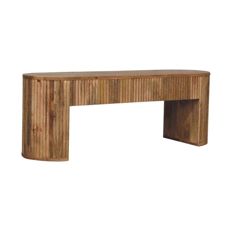 Soba - Straight Media Unit - Oak