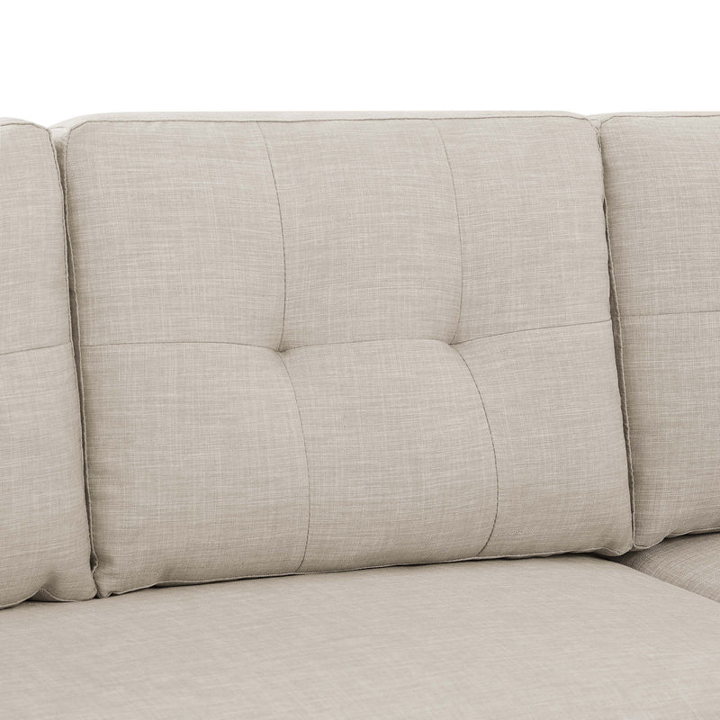 Upholstered Sleeper Sofa With Reversible Storage Chaise