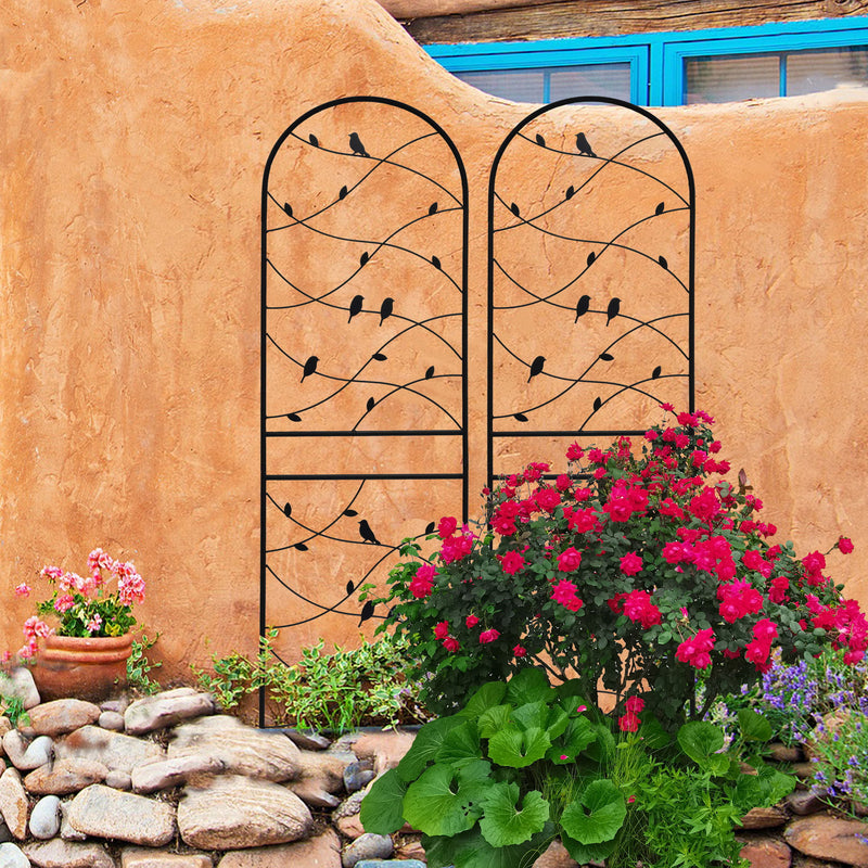 Garden Rustproof Trellis For Climbing Plants