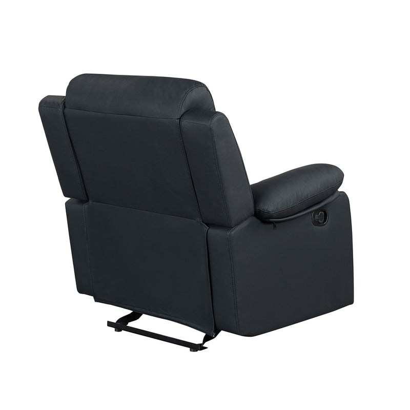 Blanche - Glider Recliner With LED, Pillow Top Arms