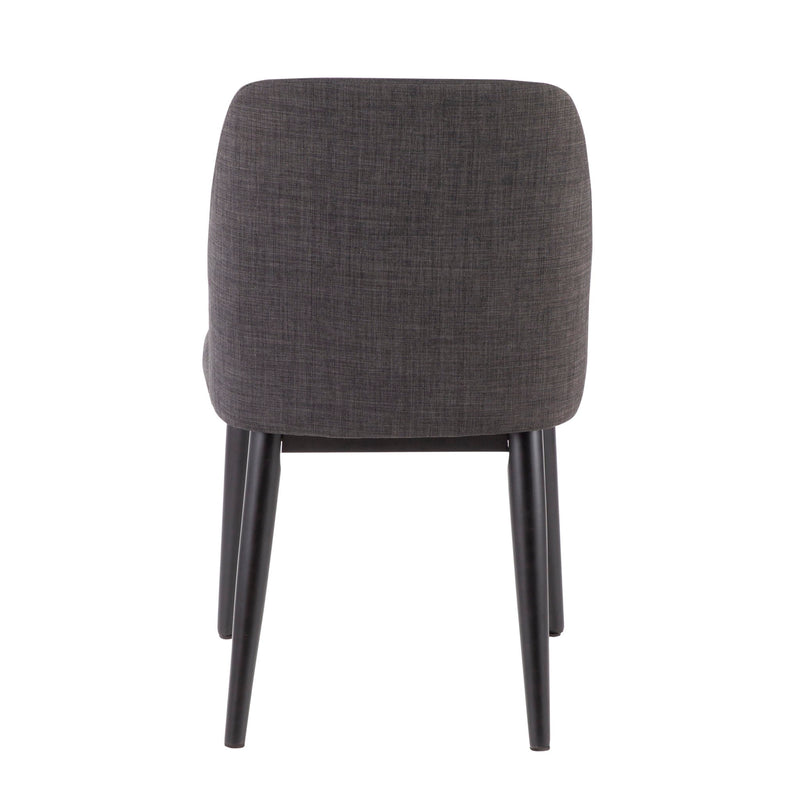 Tintori - Contemporary Dining Chair (Set of 2) - Black