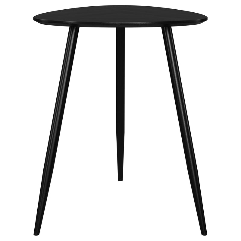 Xander - Triangular Table With Rounded Edges