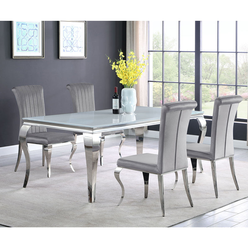Elegant Upholstered Side Chairs (Set of 4)