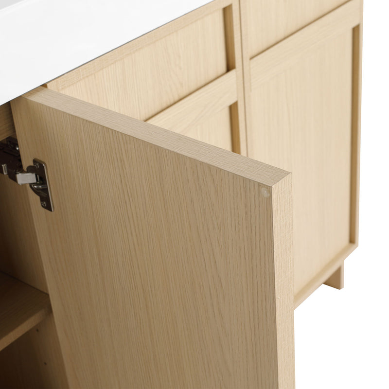 Modern Freestanding Bathroom Vanity & Soft Close Cabinet Doors