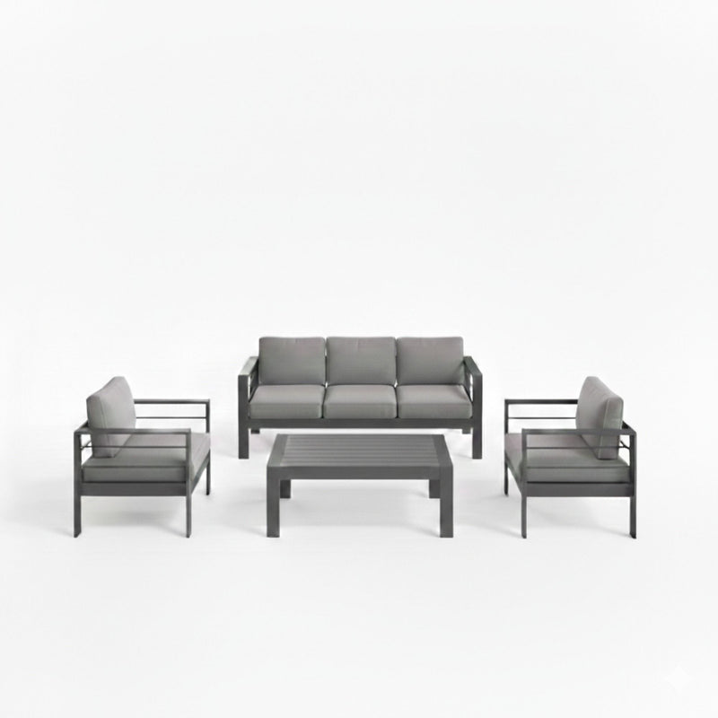 Outdoor Patio Set, All-Weather & Thick Cushions
