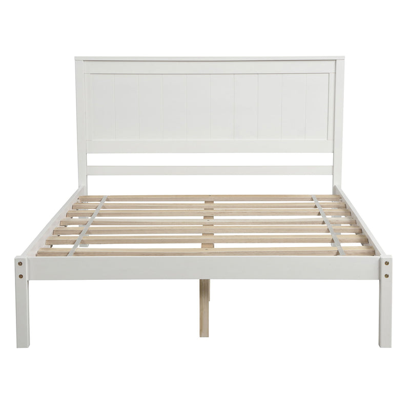 Platform Bed Frame With Headboard