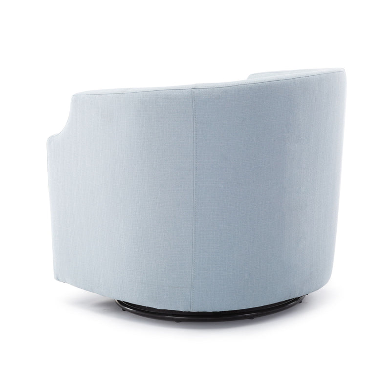 Isabelle - Swivel Glider Barrel Chair