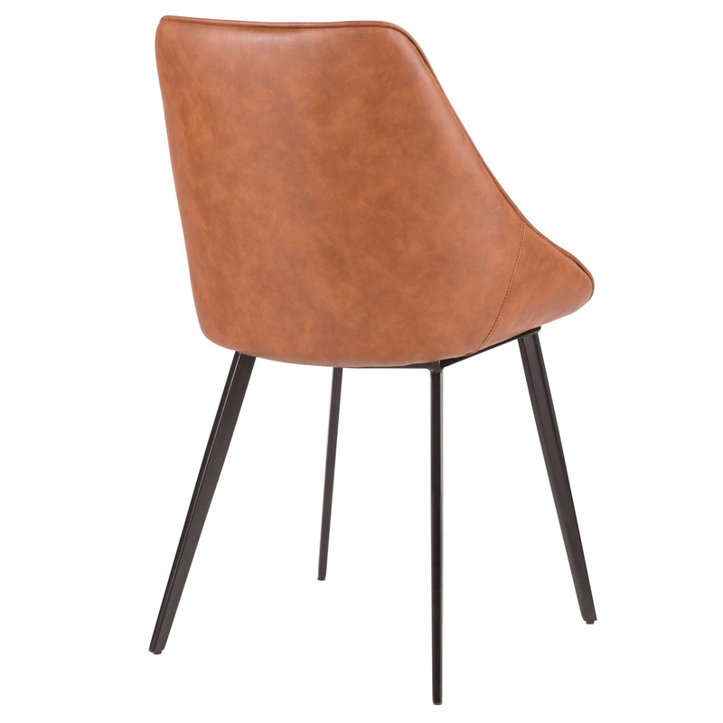 Marche - Contemporary Two Tone Chair (Set of 2) - Brown