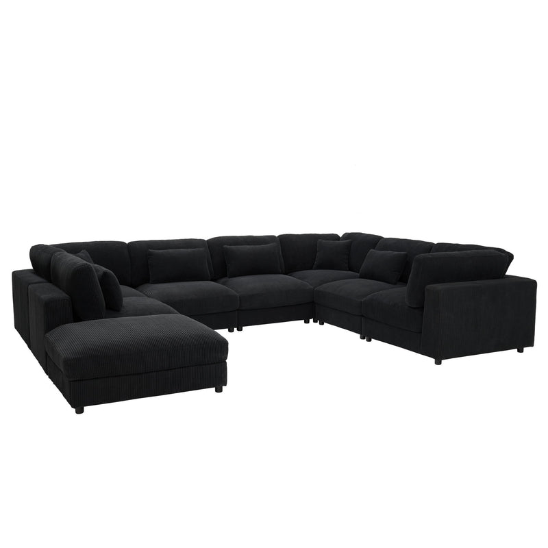 Upholstered Modular Sectional & Custom Configuration