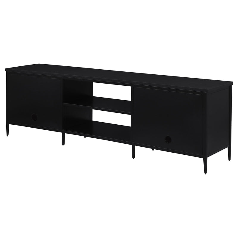 Kenneth - 2 Door TV Stand Doors - Black