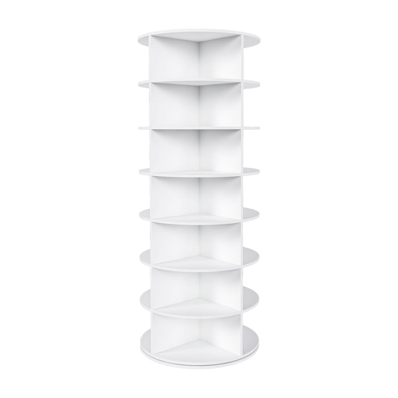 Rotating Shoe Rack Tower