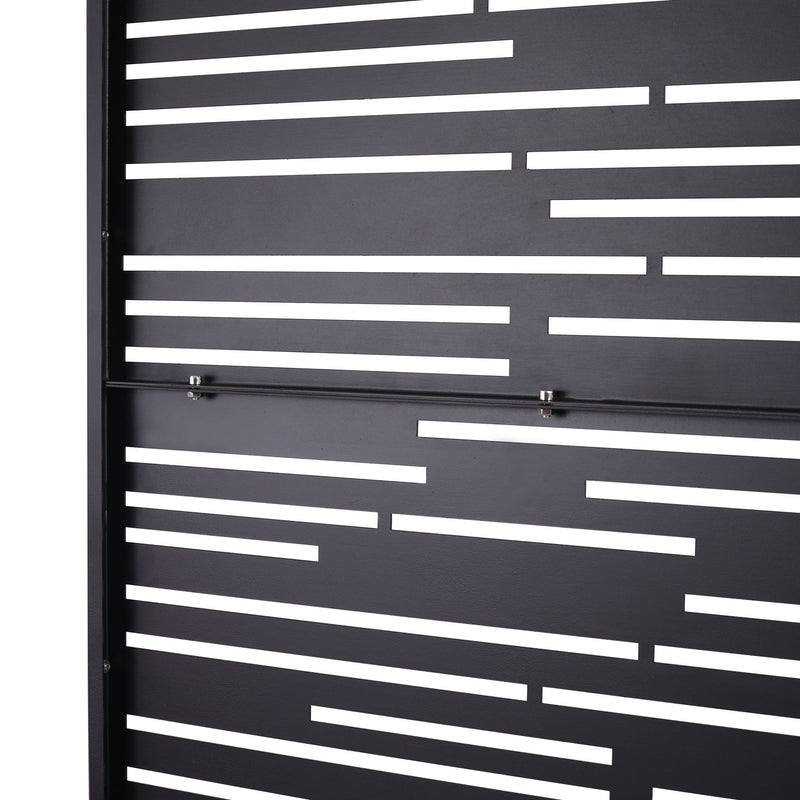 Outdoor & Indoor Freestanding Metal Privacy Screen