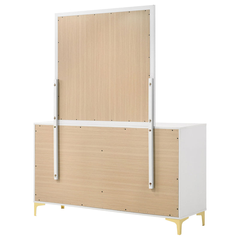 James - 6 Drawer Dresser With Mirror