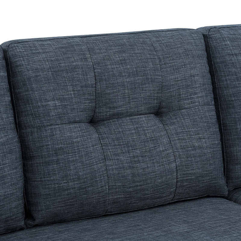 Upholstered Sleeper Sofa With Reversible Storage Chaise