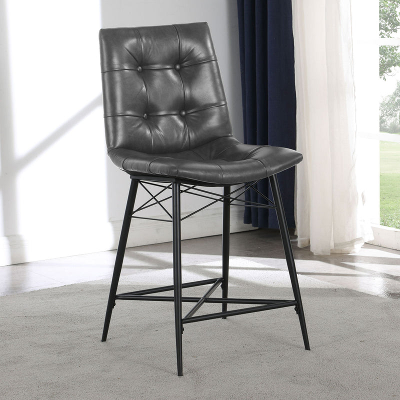 Counter Height Stools & Padded Seat (Set of 2)