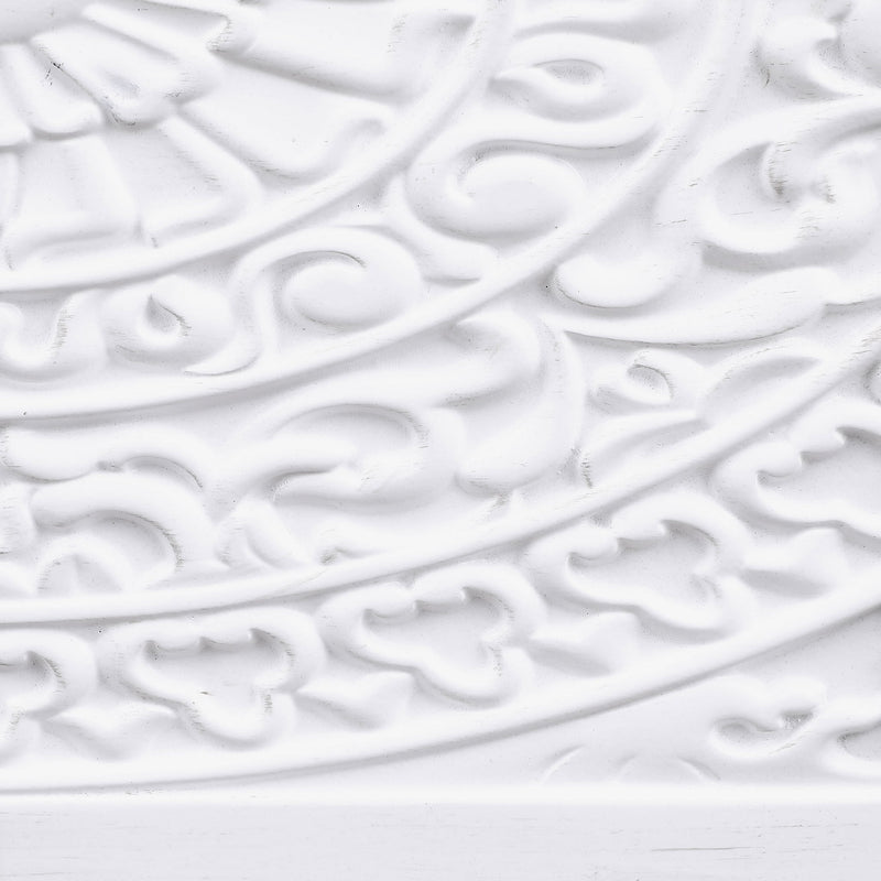 Angus - 2 Door Mandala Accent Cabinet - White